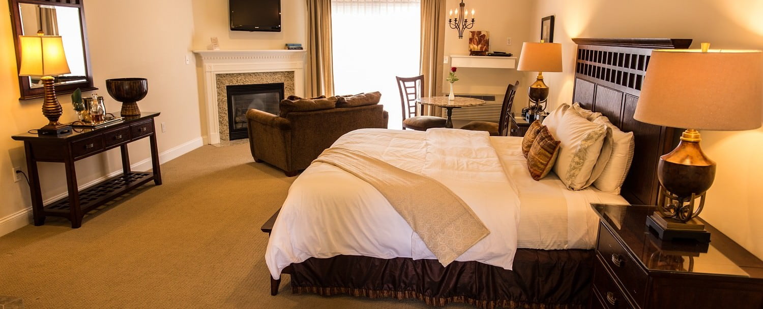 interior of the sante room at the french manor inn and spa