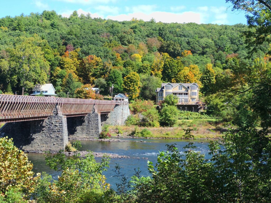 Roebling Bridge in PA