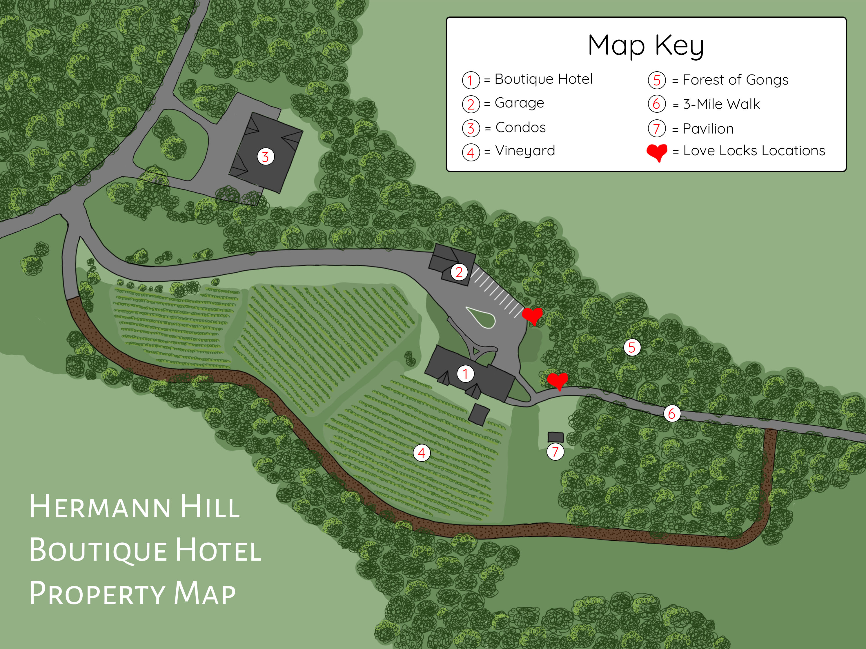 Hermann Hill Property Map