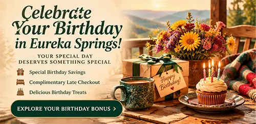 Celebrate Your Birthday at Eureka Sunset Cabins & Suites