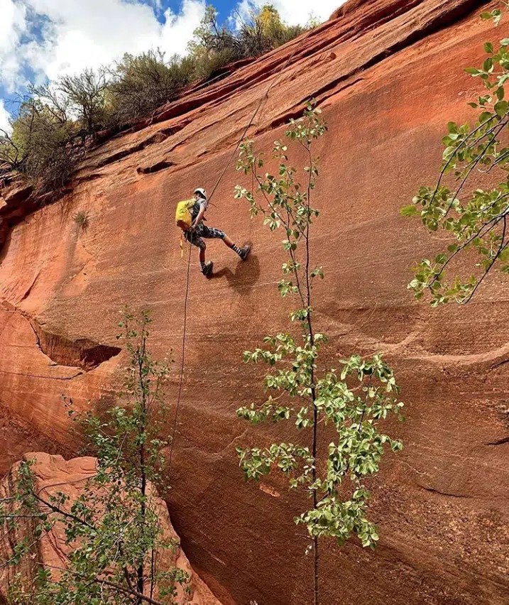 Wellness Elevated: Unlocking Nature's Benefits at Zion Ponderosa 14 Canyoneering photo by mmmtyo on Instagram