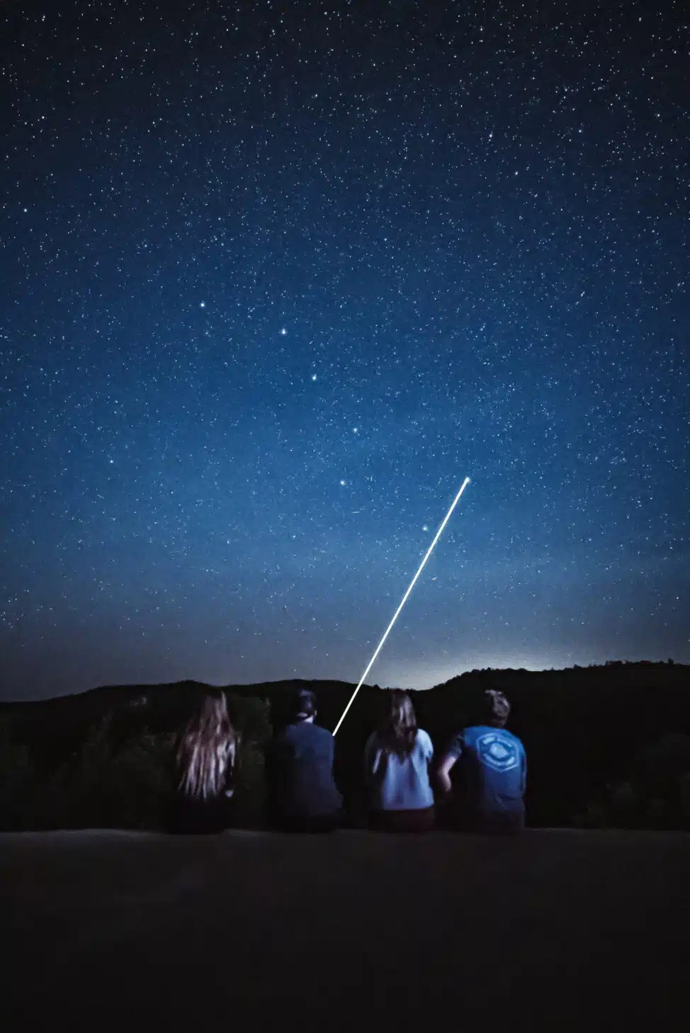 Wellness Elevated: Unlocking Nature's Benefits at Zion Ponderosa 11 People stargazing in East Zion