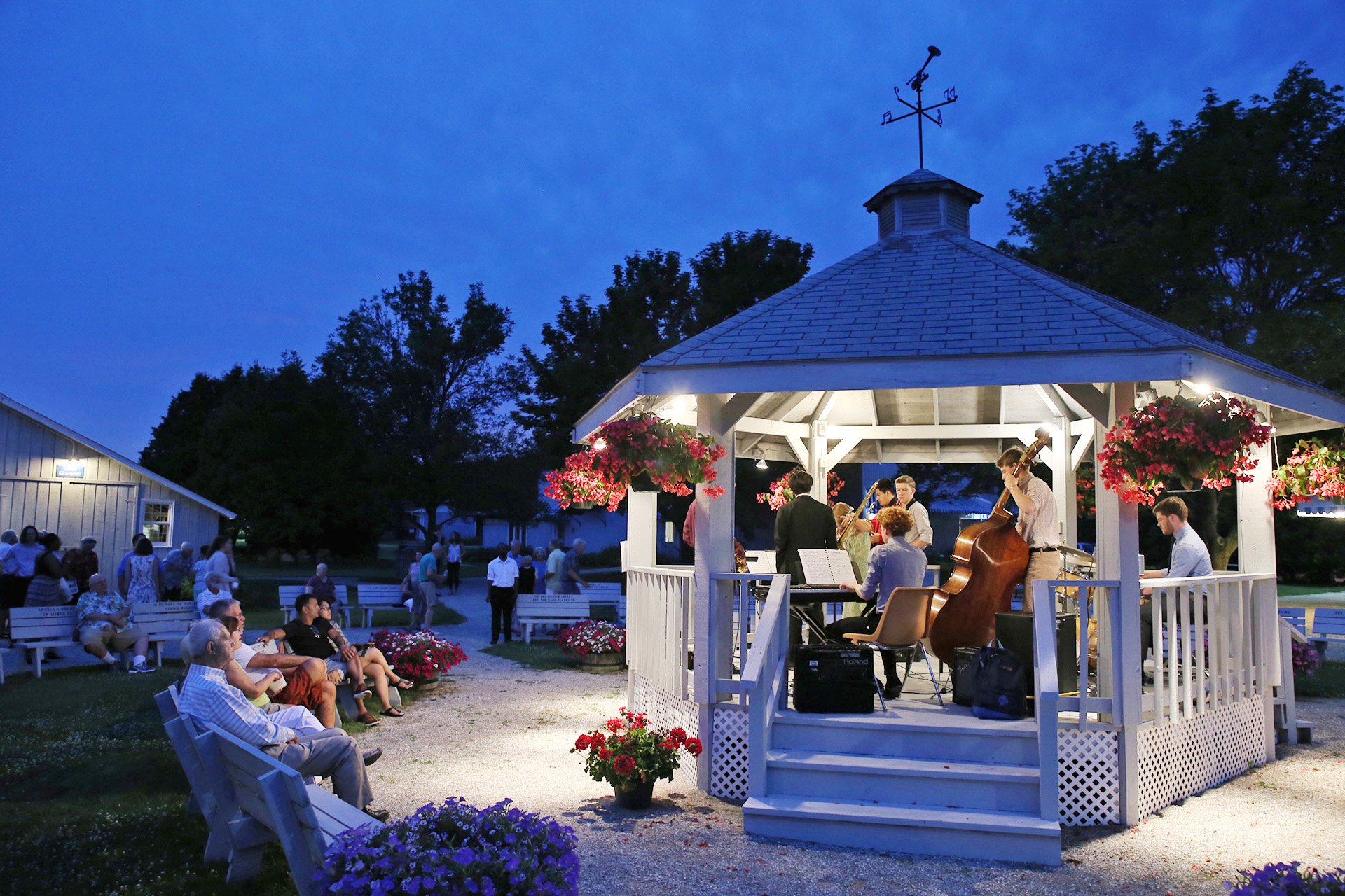 birch creek gazebo concert