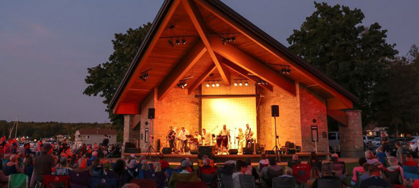 sister bay park concert