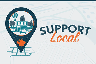 Support Local sign Support Local sign