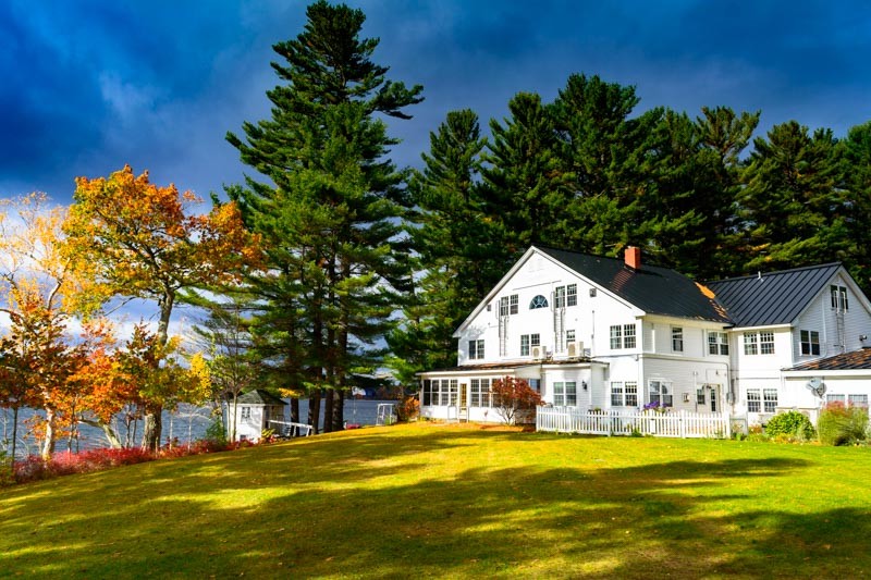 Fall Colors At Wolf Cove Inn