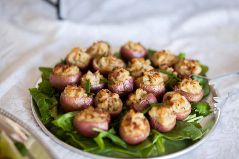Stuffed Baby Red Potatoes For The Cocktail Reception