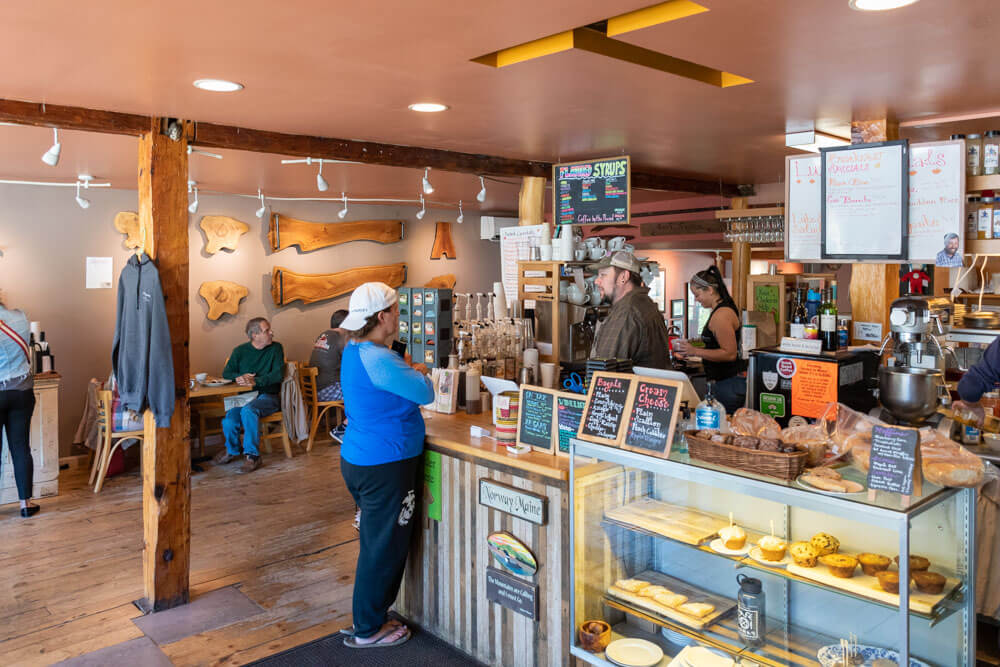Cafe Nomad in Norway Maine