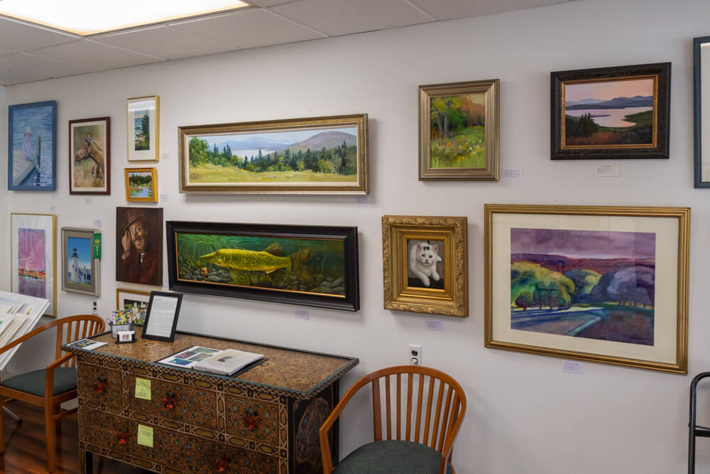 Main Street Art Gallery in Norway Maine