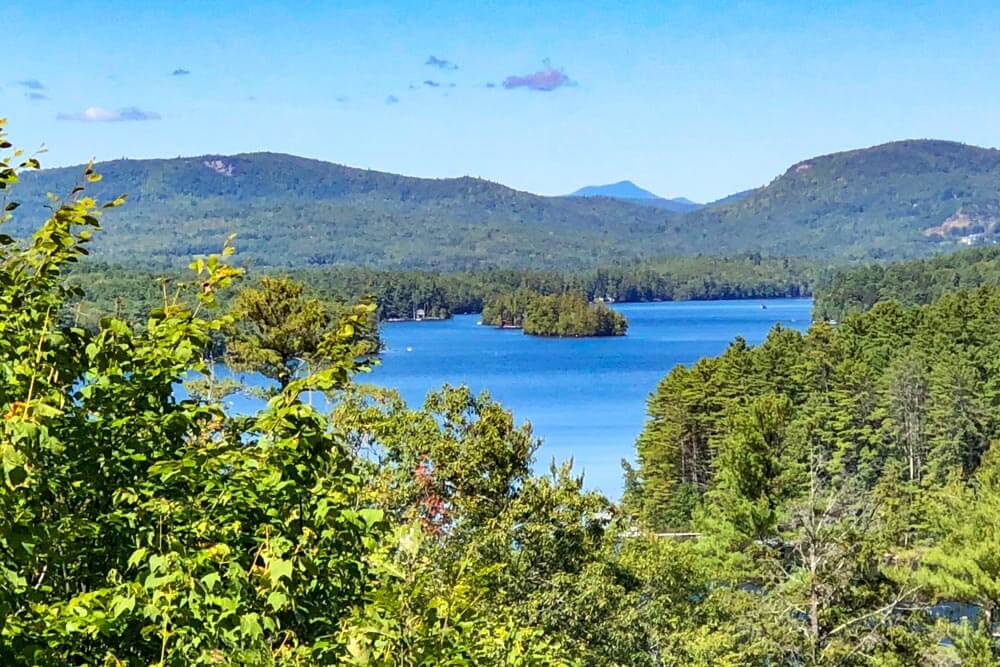 View of Lake Penneseewasee in Norway Maine