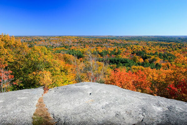 Foliage View From Bradbury Mountain State Park