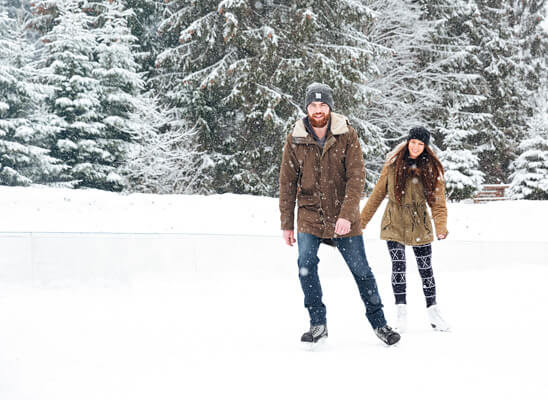 Pineland Farms Ice Skating